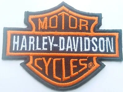 $6.99 • Buy Motorcycle Jacket Patches Emblem Small Front Bike Vest Harley-Davidson Patches