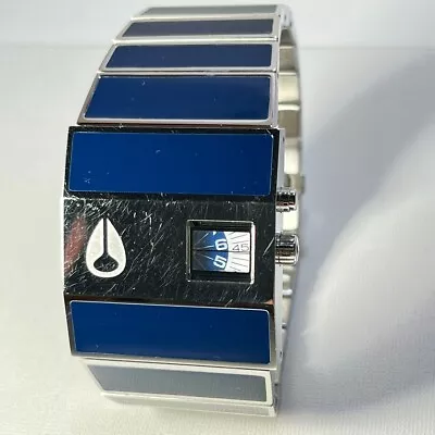 NIXON The Rotolog Watch Blue Lights On Working Item No Box & No Links • $314