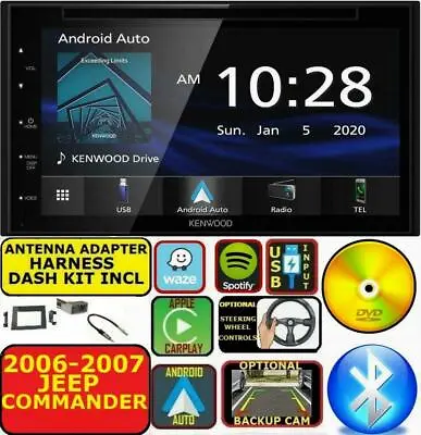 2006 2007 Jeep Commander Navigation Bluetooth Cd/dvd Usb Aux Car Radio Stereo • $839.42