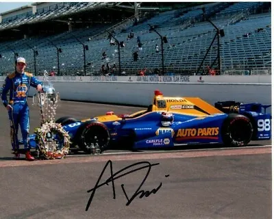 ALEXANDER ROSSI Signed Autograph 8x10 INDY RACE CAR DRIVER INDY 500 WINNER Photo • $96