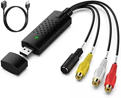 Video Capture Card Device USB Video CaptureRCA To USB Audio Video Mini DV VCR • £14.70