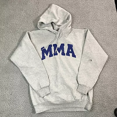 Champion MMA Hoodie Sweatshirt Men's Pullover Gray Graphic Logo Small • $16.99