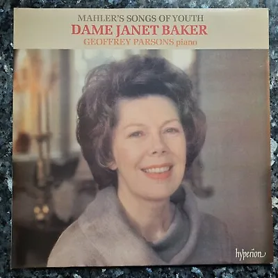 Dame Janet Baker /Geoffrey Parsons – Mahler's Songs Of Youth (Hyperion – A66100) • £6.95