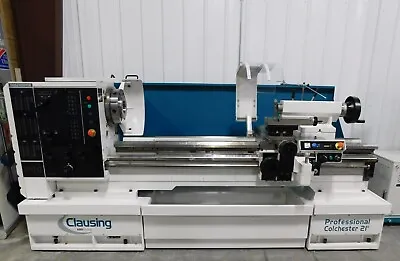 #10669: NEW Clausing  The Professional  21  Variable Speed Lathe • $57025