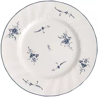 Villeroy & Boch Vieux Luxembourg Salad Plate 8 In 8 White/Blue  • $77.19