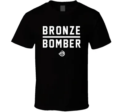 Deontay Wilder Bronze Bomber Boxer Boxing Fan T Shirt • $19.99