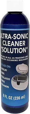 Ultrasonic Cleaner Solution-The Jewelry CleanerEyeglass CleanerRing Cleaner. F • $93.99