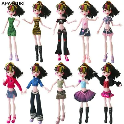 10pcs Colorful Random Fashion Doll Clothes For Monster Demon Outfit For Monster • $19.44