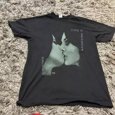 Type O Negative Shirt Bloody Kisses Basic Black Graphic T Shirt NH9757 • $16.99