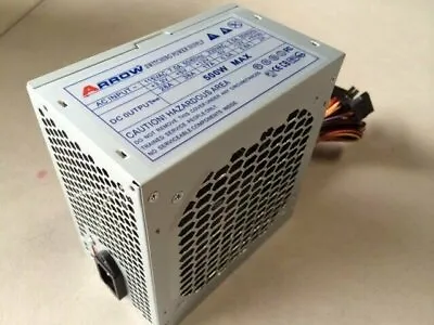 Brand NEW***Arrow 500w-MAX ATX Power Supply (120mm-Fan) 20+4Pin & SATA • $24.99