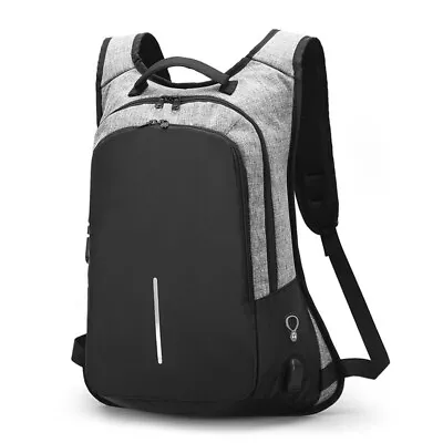 Stylish And Spacious Business Anti-theft Backpack For Men Ideal For Students And • $40.28