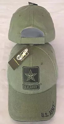 US Army Logo Veteran Cap USA Hat U.S. Military Retired Armed Forces Vet Patriot • $13.88