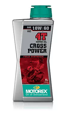 Motorex 308242 Cross Power 4T Oil - 10W60 - 1L. • $26.01