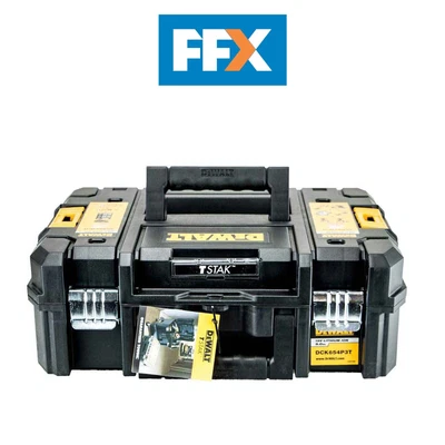 £21.30 • Buy DeWalt DEW170703 TSTAK II Suitcase Twin Tool Box Case Empty Stackable Power 