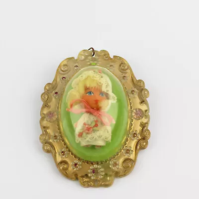 Vintage 1966 Liddle Kiddles Lucky Locket Kiddle Baby Larky Doll Mattel • $39