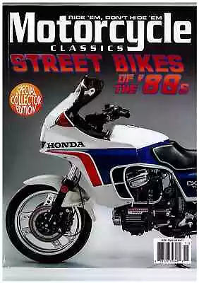 Motorcycle Classics Magazine Special Collector Edition Street Bikes Of The 80 • $10.44