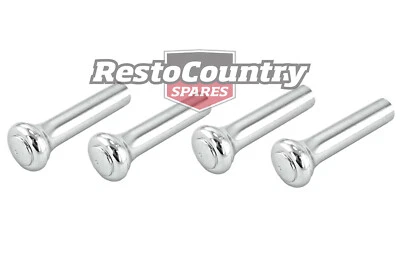 $19.90 • Buy Holden Chrome Door Lock Knob Set X4 HK HT HG HQ HJ HX HZ WB Torana LH LX UC