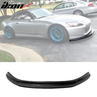 Fits 04-09 Honda S2000 AP2 MDA Track Spec Style Front Bumper Lip Unpainted PU • $69.88