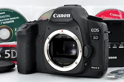 [Mint Sc:12025 (8%)] Canon EOS 5D Mark II 21.1MP DSLR FX Body From Japan #2224 • £379