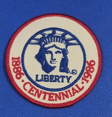 Liberty Centennial 1886-1986 Vintage Patch  • $2.49