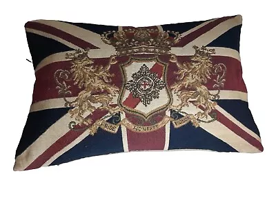 Evans Litchfield Union Jack Lion Cushion • £24.99