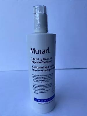 Murad Soothing Oat & Peptide Cleanser 400ml / 13.5 Fl Oz JUMBO Size NEW & SEALED • $42.95