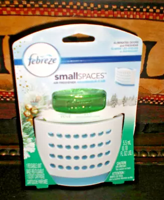 (1) Febreze Small Spaces FRESH CUT PINE Refill Fit Set & Refresh CHRISTMAS SCENT • £13.03