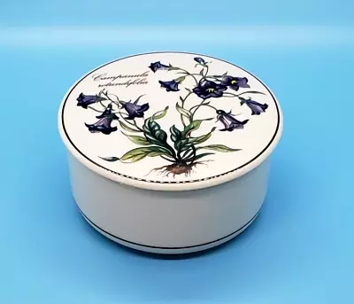 Villeroy & Boch Botanica Porcelain Trinket Box ~ Campanula Rotundifolia 4  • $10.99