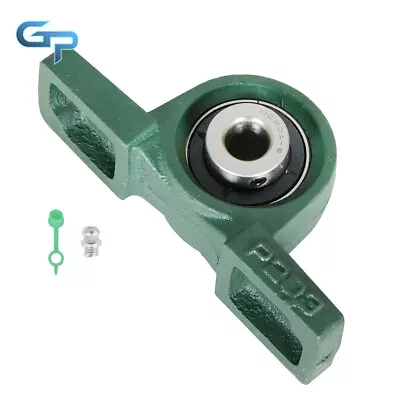 UCP201-8 Solid Base Pillow Block Bearing1/2  Bore Self Aligning 2Bolt (4 PCS) • $22.48