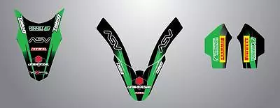 2014 Kawasaki KX 85 Sticker Kit Thunder Style Trim Kit Graphics • $67.92