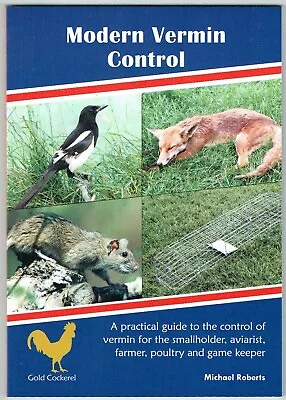 Modern Vermin Control New Book Fox Rat Mice Magpie Traps Paperback BLPJ • £6.95