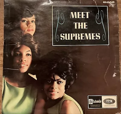 The Supremes - Meet The Supremes LP 1964 Mono • $14.92