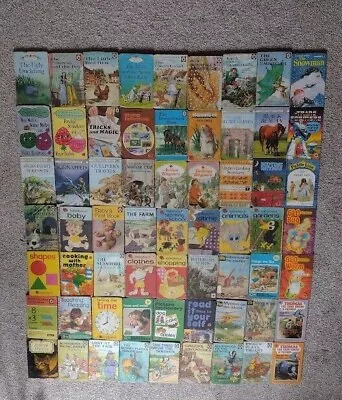 Ladybird Books - Job Lot Of 63 - Variable Condition • £20