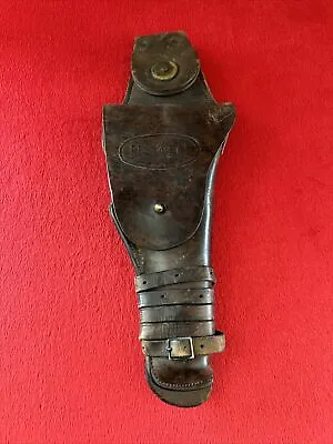 US WW1 Marine Corps USMC Colt 1911 Pistol Leather Swivel Holster • $725