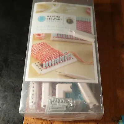 NEW Martha Stewart Crafts Knit And Weave Loom Kit • $30