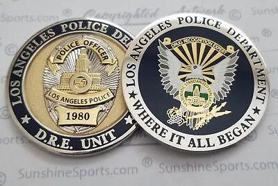 LAPD Los Angeles Police Department DRE Drug Recognition Expert 1 3/4 New Package • $41