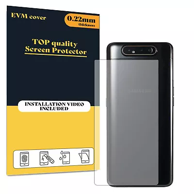 Back Protector Cover For Samsung Galaxy A80 TPU FILM • £3.99