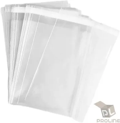 1.5 Mil Bags Resealable Clear Plastic Opp Cello Bags 5x7 6x9 9x12 10x13 • $9.95