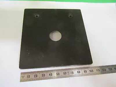 VINTAGE RESIN STAGE TABLE For BAUSCH LOMB MICROSCOPE PART AS PICTURED H9-a-65 • $29
