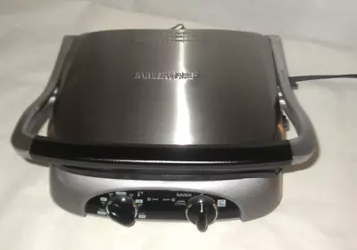 $22.95 • Buy Farberware Walmart Electric Panini Press Grill Griddle 1500 Watts