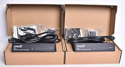 2 Count Transition Networks 8-Port Unmanaged Switches S8TB 10/100/1000BASE-T • $34.99