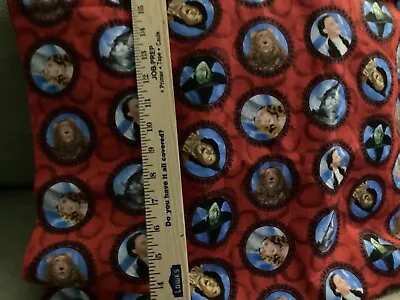 Wizard Of Oz Red Coin Fabric FQ • $8.88