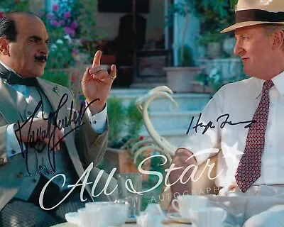 POIROT - David Suchet & Hugh Fraser Signed Photograph 03 (SCHT) • £65