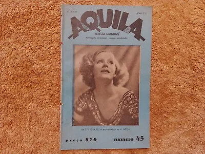 GRETA GARBO Cover 1931 Betty AMANN Gustav FROHLICH Liane HAID Lew AYRES • $29.99