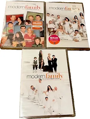 Modern Family Complete Seasons 1 2 3 DVD Sets Series Lot New Sealed • $10.70