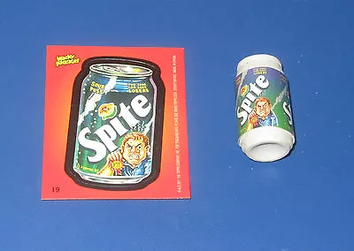 Wacky Packages Eraser Series 1 Spite #19 With Matching Sticker • $2.95