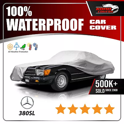 MERCEDES SL-CLASS 1980-1986 CAR COVER - 100% Waterproof 100% Breathable • $61.95