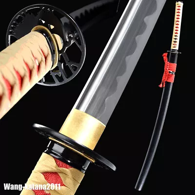 Battle Ready 9260 Spring Steel Japanese Samurai Katana Sword Very Sharp FullTang • $232.75