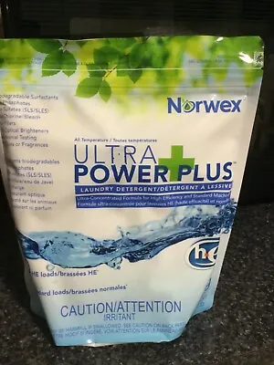 Norwex Ultra Power Plus Laundry Detergent 2.2 Lbs 100 Loads Enviro Friendly • $33.99