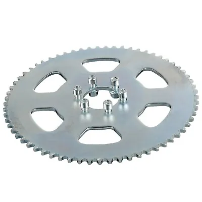 Rear #35 Chain Sprocket 65 Tooth 1 1/2  Bore  Drift Trike Quad ATV W/ BOLTS • $22.99